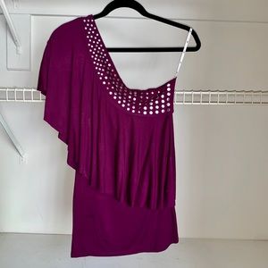 Off-the-shoulder Ruffle Top